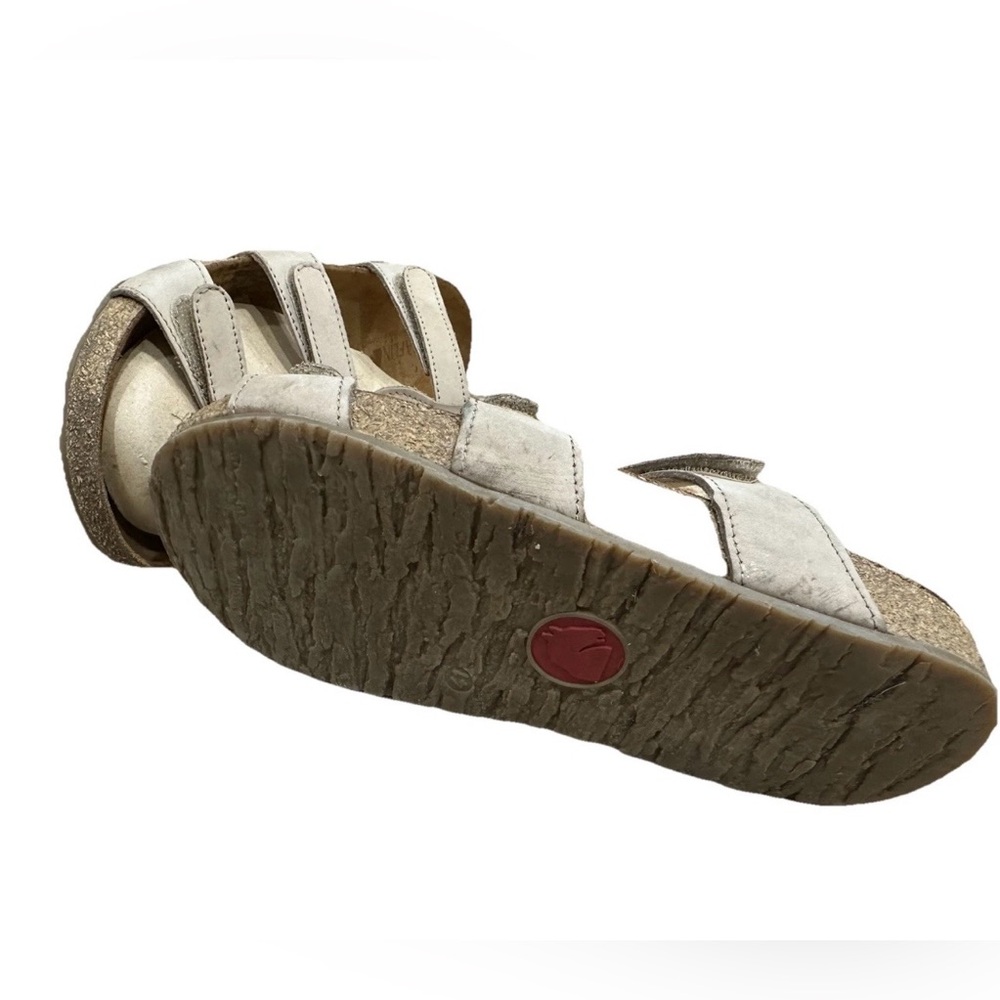 Haflinger Women's Leather Alice Sandals Summer Slides Open Toe‎ Size 10 US - Picture 7 of 8
